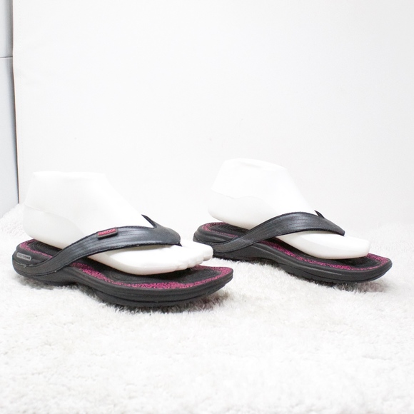 reebok easytone flip flops size 6